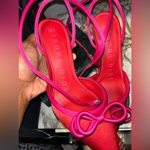 Gianni Bonnie heels (NEVER WORN)
